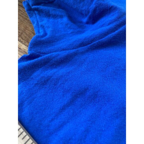 Disney Parks Womens Tshirt Blue White Blueprints of Cinderella Castle Size Large - Picture 8 of 8